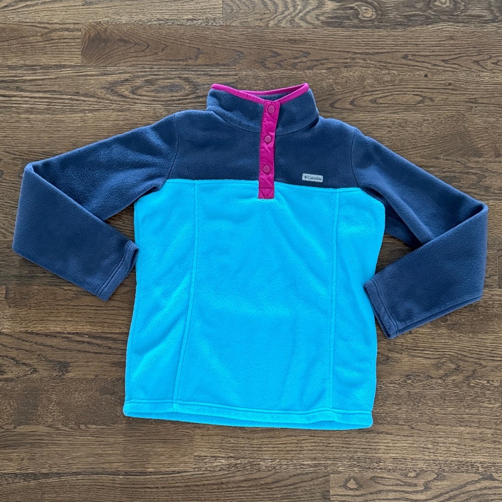 Columbia Girls Fleece ColorBlock Jacket